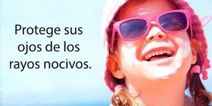 Protege sus ojos de los rayos nocivos