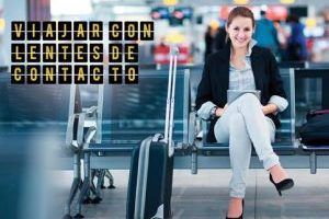 Viajara con lentes de contacto